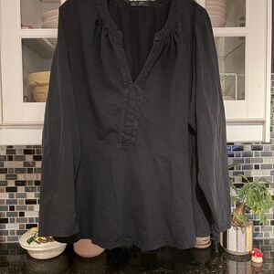 eShakti Black Women's Blouse